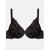 Кружевной бралетт с пуш-ап Esotiq ILUSION 41029 черный+графит, Цвет: черный+графит, Размеры: 80B, изображение 7