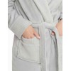 Теплый халат с капюшоном Esotiq CAIRO 41152 серый, Цвет: серый, Размеры: 2XL, изображение 3