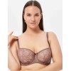 Бюстгальтер балконет тюльпан Milavitsa 124950 лесной орех/нюд, Цвет: лесной орех/нюд, Размеры: 85C, изображение 4