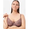 Бюстгальтер мягкая чашка балконет Milavitsa 124970 лесной орех, Цвет: лесной орех, Размеры: 85D, изображение 3