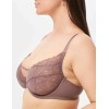 Бюстгальтер мягкая чашка балконет Milavitsa 124970 лесной орех, Цвет: лесной орех, Размеры: 85D, изображение 4