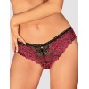 Кружевные трусики Obsessive ROSENTY PANTIES, Цвет: черный, Размеры: XS/S