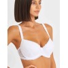 Бюстгальтер балконет пуш-ап классика Simona M 870 белый, Цвет: белый, Размеры: 85B, изображение 5