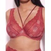 Бюстгальтер кружевной Alles BOHEMIAN VIBE M Plus Bralette терракотовый, Цвет: терракотовый, Размеры: 95B