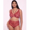 Бюстгальтер кружевной Alles BOHEMIAN VIBE M Plus Bralette терракотовый, Цвет: терракотовый, Размеры: 95B, изображение 5