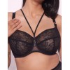Бюстгальтер кружевной мягкий Alles CHIARA M черный, Цвет: черный, Размеры: 70K