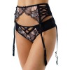 Пояс Coquette Revue JETAIME 66129, Цвет: телесный с черным, Размеры: L