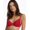 Бюстгальтер пуш-ап из атласа и кружева Esotiq ISABELLE 41021 красный, Цвет: красный, Размеры: 65G, изображение 3