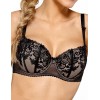 Бюстгальтер балконет тюльпан Nipplex BRIGITTE balkonette черный, Цвет: черный, Размеры: 70H