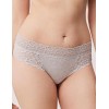 Хлопковые трусы слипы Ysabel Mora 10553 LINGERIE серый, Цвет: серый, Размеры: S