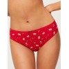 Новогодние трусы слип-миди Ysabel Mora 19526 CHRISTMAS, Цвет: красный, Размеры: XL
