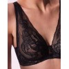 Кружевной бюстгальтер на косточках Alles FROZEN M Bralette black, Цвет: черный, Размеры: 70D, изображение 4