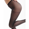 Прочные полупрозрачные колготки Dim 07F8 BEAUTY RESIST 25 den черный, Цвет: черный, Размеры: 1, изображение 4