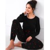 Женская пижама с брюками Sensis ETERNITY, Цвет: черный, Размеры: M, изображение 3
