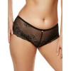 Кружевные трусы шортики Gorteks SCARLET SHORTS черный, Цвет: черный, Размеры: L