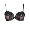 Бюстгальтер с двойным пуш-ап Infiore PIZZO 5500 luxury black, Цвет: luxury black (черный+беж), Размеры: 75B, изображение 5