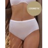 Завышенные хлопковые трусы Janira SKIN COTTON 1030806 cosmetic, Цвет: cosmetic (бежевый), Размеры: M