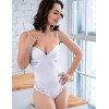 Моделирующее боди с формованной чашкой Mioocchi VIVIAN 7591 bianco, Цвет: bianco (белый), Размеры: 75C, изображение 3