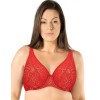 Кружевной бюстгальтер на косточках Mefemi DESIRE M bralette красный, Цвет: красный, Размеры: 70I, изображение 3