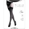 Чулки под пояс Silca CA1109 CALZA CHIC 15 den avorio, Цвет: экрю, Размеры: 1, изображение 3