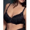 Бюстгальтер кружевной формованный Lormar COMFY nero, Цвет: nero (черный), Размеры: 70B