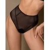 Высокие трусики бразилиана Amelie MARGO 2116-3 черный, Цвет: черный, Размеры: S