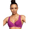 Бюстгальтер балконет кружевной MAT CARMELA magenta M-053-22, Цвет: фиолетовый, Размеры: 70F, изображение 3