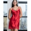 Короткая атласная сорочка Mia-Amore MARY 7430 красный, Цвет: красный, Размеры: S