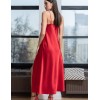 Длинная сорочка из атласа Mia-Amore MARY 7438 красный, Цвет: красный, Размеры: XL, изображение 2