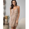 Трикотажная ночная сорочка Mia-Amore NELLY 1940, Цвет: бежевый, Размеры: 2XL, изображение 3