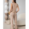 Трикотажная пижама со штанами Mia-Amore NELLY 1946, Цвет: бежевый, Размеры: XL, изображение 2