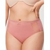 Трусы слипы высокие Ysabel Mora 19536 INTIMATES пыльная роза, Цвет: пыльная роза, Размеры: XL