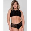 Мягкий бюстгальтер-топ Akcent A-118 черный, Цвет: черный, Размеры: 80F, изображение 3