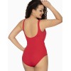 Красный совместный купальник Ava SKJ42, Цвет: красный, Размеры: 90C, изображение 2