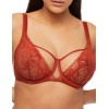 Мягкий кружевной бюстгальтер Kinga FIREBIRD 860-SC, Цвет: медный, Размеры: 65F