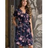 Платье домашнее Mia-Amore NIGHT GARDEN 5145, Цвет: темно-синий, Размеры: L/XL