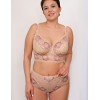 Бюстье для большой груди Valmira 1144 бежевый с розовым рубином, Цвет: бежевый с розовым ру, Размеры: 80F, изображение 8