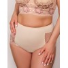 Трусы высокие Valmira 2916/M бежевый с розовым рубином, Цвет: бежевый с розовым рубином, Размеры: 3XL