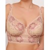 Бюстье для большой груди Valmira 1144 бежевый с розовым рубином, Цвет: бежевый с розовым ру, Размеры: 80F