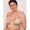 Бюстье для большой груди Valmira 1144 бежевый с розовым рубином, Цвет: бежевый с розовым ру, Размеры: 80F, изображение 3