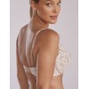Кружевной бюстгальтер с пуш-ап Kinga COCO 1104-PU экрю, Цвет: экрю, Размеры: 65D, изображение 2