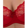 Бюстгальтер полумягкий с вышивкой Valmira 1109-1109/B красный с фуксией, Цвет: красный с фуксией, Размеры: 80G, изображение 5