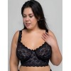 Полумягкий кружевной бюстгальтер бюстье Valmira 1144 ночная волна, Цвет: ночная волна, Размеры: 75C, изображение 3