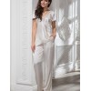 Шелковый комплект Mia-Amore ISABELLA 3186 молочный, Цвет: молочный, Размеры: S