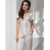 Шелковый комплект Mia-Amore ISABELLA 3186 молочный, Цвет: молочный, Размеры: S, изображение 2