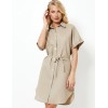 Платье-рубашка Aruelle CLEO, Цвет: льняной, Размеры: S