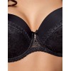 Бюстгальтер балконет Ava CRYSTAL 1397 U черный, Цвет: черный, Размеры: 80E, изображение 3
