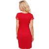 Сорочка с короткими рукавами Donna ROXANA II nightdress RED, Цвет: красный, Размеры: L, изображение 2