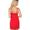 Сорочка на тонких бретелях Donna ROXANA nightdress RED, Цвет: красный, Размеры: L, изображение 2