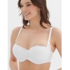 Бюстгальтер балконет Elli 7055 белый, Цвет: белый, Размеры: 85D, изображение 5